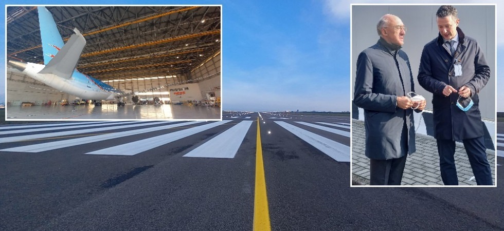 Al Catullo via libera ad aerei d'ogni dimensione con la 'nuova' pista